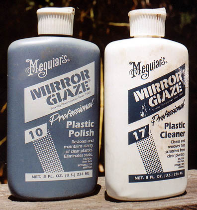 Meguiars Mirror Glaze Clear Plastic Cleaner #17 - 8 oz 